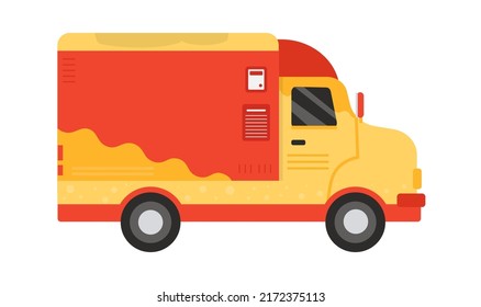 Cargo Van icon. Vector illustration