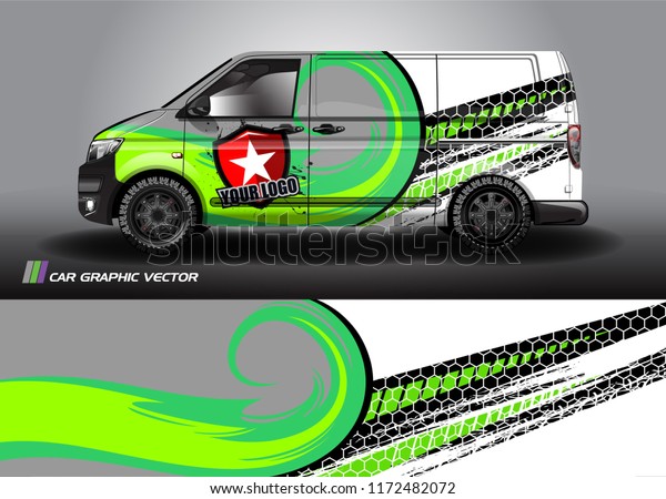 Cargo van
Livery graphic vector. abstract racing shape with grunge background
design for vehicle vinyl wrap
