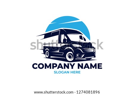 Cargo van logo/illustration