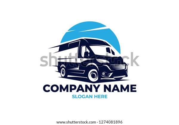 Cargo van\
logo/illustration