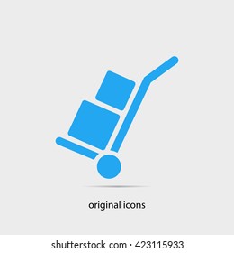 cargo vector icon