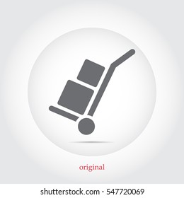 cargo vector icon