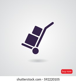 cargo vector icon