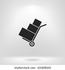 cargo vector icon