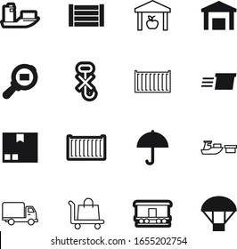 cargo vector icon set such as: carriage, texture, surprise, magnifier, van, warning, hook, train, open, web, red, search, square, yacht, tag, speed, simple, railroad, drop, commercial, drawing, find
