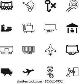 cargo vector icon set such as: boat, stock, man, ship, emblem, magnifying, vehicle, industry, ocean, shopping, sky, courier, yacht, wheelbarrow, up, template, glass, style, passenger, tourism, pick