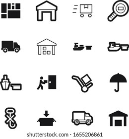 Cargo Vector Icon Set Such As: World, Warning, Up, Keep, Food, Magnifying, Hand, Post, Engineering, Technology, Open, Lines, Cart, Wheelbarrow, Set, Hook, Search, Pick, Hooks, Equipment, Arrow, Drop