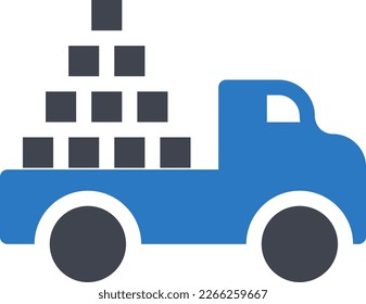 ilustración de vectores de carga en un fondo transparente. Símbolos de calidad superior. Iconos vectoriales de glifos para diseño de conceptos y gráficos. 

