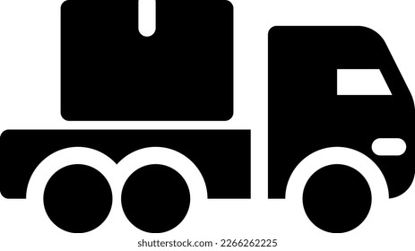 cargo Vector illustration on a transparent background. Premium quality symmbols. Glyphs vector icons for concept and graphic design. 
