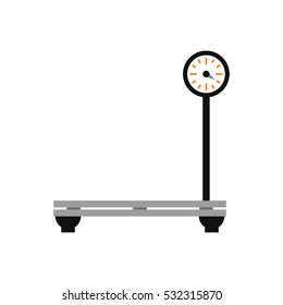 Cargo weight balance icon vector illustration graphic design