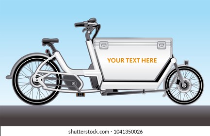 cargobike for eco friendly logistic