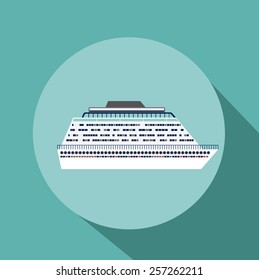 Caribbean Cruise  Design, vector lllustration