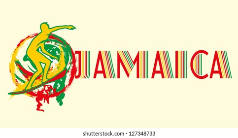 caribbean island vector art