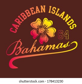 caribbean island vector art
