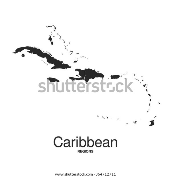 The Caribbean Islands
regions map