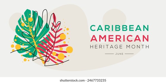 Caribbean-American Heritage Month, held on June.