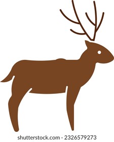 caribou antlers elk deer hunting Flat