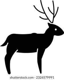 caribou antlers elk deer hunting Glyph
