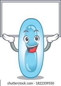 Caricature character of klebsiella pneumoniae succeed lift up a board