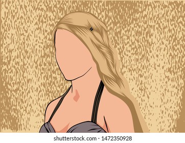 Cute Guy Blond Hair Stock Illustrations Images Vectors