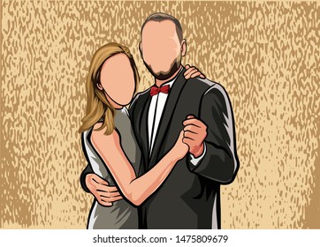 Featured image of post View 10 Caricature Couple Body Templates Without Head