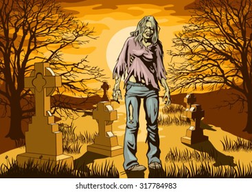 Caricatures revived a dead man to the cemetery