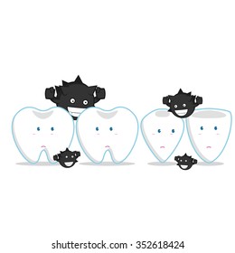  Caries cartoon