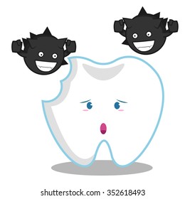  Caries cartoon
