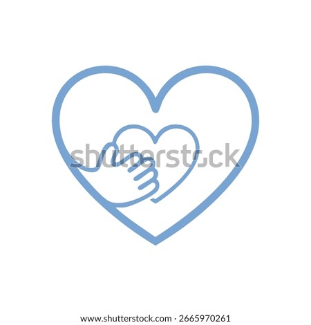 Caring Hand Protecting a Heart. This emblem signifies profound devotion, nurturing, and wellness. It conveys empathy, crucial assistance, and communal wellbeing, offering aspiration.