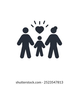 Caring icon. vector.Editable stroke.linear style sign for use web design,logo.Symbol illustration.