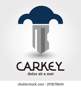 Carkey logo element innovative and creative inspiration for business company.