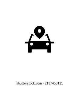 Car-Location icon simple vector perfect illustration