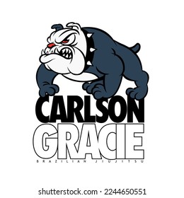 Carlson Gracie Vector Design T shirt