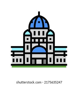 carlton gardens color icon vector. carlton gardens sign. isolated symbol illustration