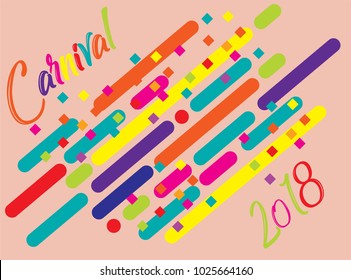 carmaval colorful party background