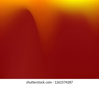 Carmine Gradient Banner. Flame Effect Wavy Mesh Template. Deep Red Colors Beautiful Gradient Background. Dynamic Liquid Effect Vector Illustration. Passion Red Wallpapers for Your Design