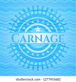 Carnage water emblem.