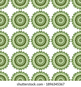 Diseño gráfico vectorial sin fisuras de baldosas florales de carnación. Resumen de ilustraciones de flores de jardín. Esténcil floreciente. Viejo estampado de moda de tela de verano. Rústico patrón sin costuras.