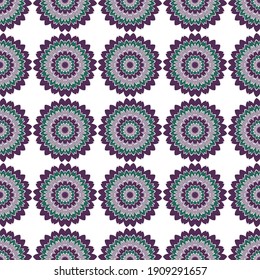 Diseño gráfico vectorial sin fisuras de baldosas florales de carnación. Resumen de ilustraciones de flores de jardín. Espectacular adorno de papel pintado. Hermosa estampada de moda de tela de verano. Rústico patrón sin costuras.