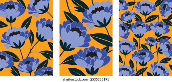 Carnation flower modern style, vector files for packaging design, fabric prints, wallpaper, book covers, printed materials, wrapping, equipment. Files can be customized for work.