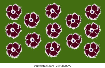 ilustración vectorial de flor de carnación excelente para el fondo del diseño y más