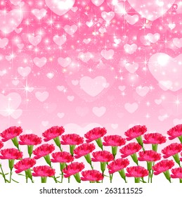  Carnation Mother's Day background