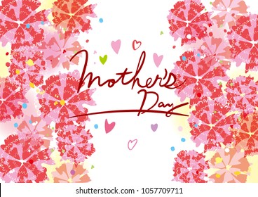 Carnation Mother's Day Card
