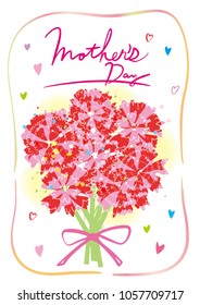 Carnation Mother's Day Card
