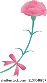 Carnation (pink)
Present for Mother's Day