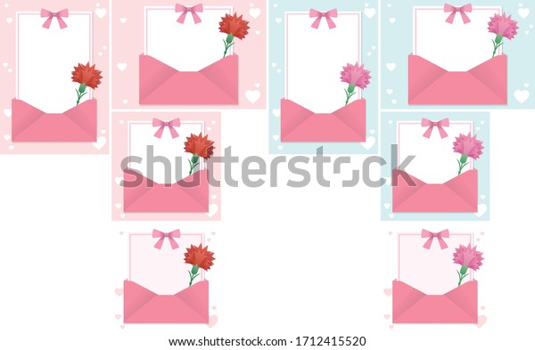 Carnation-themed Decorative Background.A\
background that gave a change in size to the same design.Good\
background for A4 size.Background for appreciation and celebration\
with carnations\
theme.