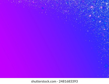 Carnaval Background. Carnival Burst. Pink Disco Effect. Party Glitter. Happy Isolated Template. Falling Poster. Digital Ribbon. Light Concept. Blue Carnaval Background