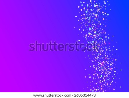 Carnaval Background. Purple Glare Serpentine. Modern Banner. Disco Surprise Template. Cristal Dust. Hologram Sparkle. Neon Effect. Laser Concept. Pink Carnaval Background