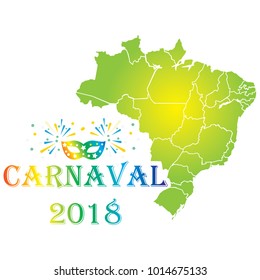 carnaval brazil vector