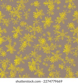 Carnaval Bright Concept. Abstract Fashion Dot Background. Sunny Confetti Dot. Retro Color Background. Yellow Random Dot. Pattern Cool Bubble. Golden Seamless Art. Vector Snow Flake. Vector Paint Gold